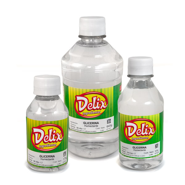 Aditivo para alimentos glicerina marca Delix kelsis SA